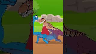 shorts p2 Brachiosaurus VS TREX Competing for the trophy  What is the strength of the strongest [upl. by Stortz80]