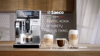 „Saeco PicoBaristo” puikus automatinis espreso kavos aparatas [upl. by Augie158]