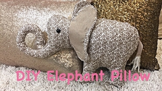 DIY Elephant Pillow [upl. by Delgado420]