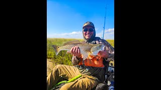 Kayak Fishing for Redfish in Matagorda Texas [upl. by Alexandre502]