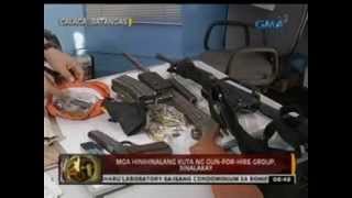 24 Oras Mga hinihinalang kuta ng gunforhire group sinalakay [upl. by Autry]