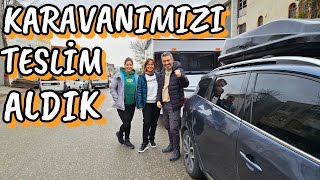 KARAVANIMIZI TESLİM ALDIK Çekme Karavanda Olması Gerekenler  Karavan Alırken Nelere Dikkat Etmeli [upl. by Liagibba]