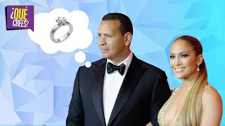 ¿Y el anillo pa cuando Alex Rodriguez le responde a su novia Jennifer López  Qué Crees [upl. by Jard]