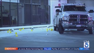 1 dead 5 wounded after strip mall shooting in Hawthorne [upl. by Esiouqrut]