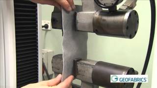 Geotextiles Standard AS 37062  Method B  Grab Tensile Test Method [upl. by Schlessel]