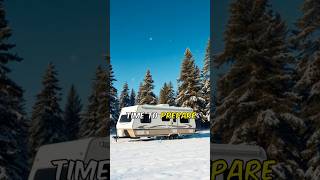 Winterizing a Travel Trailer how to adventure winter cold camping rv shorts info freeze [upl. by Kaiulani]