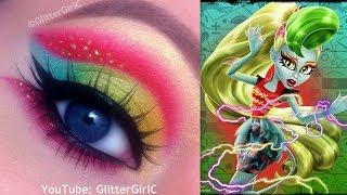 Monster Highs Lagoonafire Makeup Tutorial [upl. by Hallvard588]