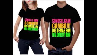 Las mejores frases para camisetas [upl. by Rockafellow431]