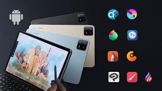 The Best Drawing Apps on Android Tablet  Xiaomi Pad 6 Pro [upl. by Erleena825]