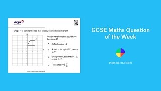 Transformations and Invariance GCSE Maths Question of the Week [upl. by Kcerb]