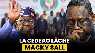 Urgent La CEDEAO retourne sa veste et lâche Macky Sall [upl. by Jegger373]