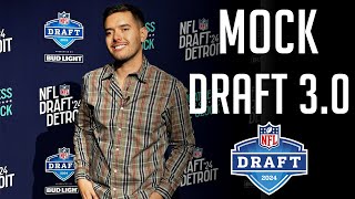 MOCK DRAFT FINAL  NFLDraft 2024 [upl. by Yemac]