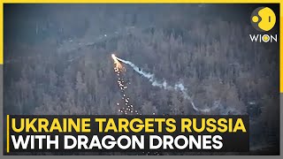 RussiaUkraine war Ukraine targets Russia with dragon drones  WION [upl. by Garland]