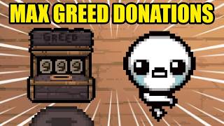 I MAXED Out The GREED DONATION BOX with THE LOST [upl. by Eldridge]