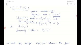 INTEGERS  NUMBER LINE [upl. by Boehmer704]