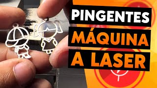 CORTE DE PINGENTES A LASER  TRANSLASER [upl. by Sproul]