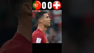 Portugal vs Switzerland Match 2022 G Ramos Hatrick football ronaldo portugal ytshort [upl. by Reniti822]