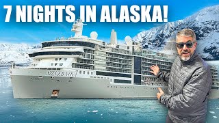 Alaska ULTRALUXURY Cruise Silversea Silver Nova [upl. by Yrebmik]