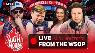 LIVE WSOP coverage from the Horseshoe with Will Jaffe Ryan DePaulo Mintzy and Natalie Bode [upl. by Nwahsal]