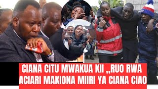 WOIII TUTIKAMONA RINGI ACIARI KURIRA NA NJIRA NENE MAKIONA MIRI YA CIANA CIAO [upl. by Farrow922]