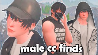 ☁️ CC para hombres  Male CC Finds 🌸 Descarga contenido personalizado para Los Sims 4 [upl. by Ezarras23]