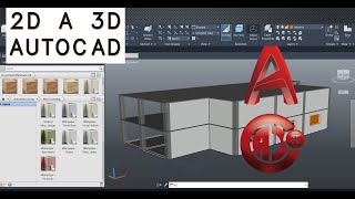 Levantar 2D a 3D desde un plano Estructural en AutoCAD  Parte 3 [upl. by Troth]