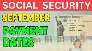 Social Security Payment September 2024  Check Schedule Dates Update SSI SSDI SSA [upl. by Weingarten]