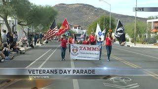 Tucson celebrates the annual Veterans Day Parade [upl. by Rafaelle]