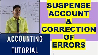 Suspense Account and Correction of Errors [upl. by Renrag]