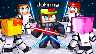 HUNTERS vs STARWARS Speedrunner in Minecraft [upl. by Mirabelle]