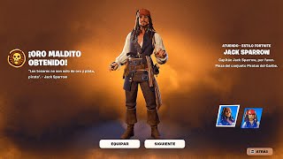 Cómo CONSEGUIR la SKIN de JACK SPARROW en FORTNITE RECOMPENSAS GRATIS [upl. by Hillier]