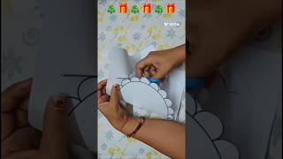 Diy christmas card ideas 🎄christmascrafts christmascardmakingshortsyoutubeshortschristmas2024 [upl. by Aititel774]