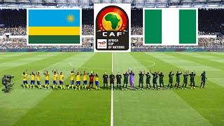 Rwanda vs Nigeria  AFRICA CUP OF NATIONS QUALIFICATION 2025 [upl. by Aelegna]