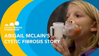 CF Foundation  Abigail McLains Cystic Fibrosis Story [upl. by Herta]