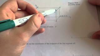 3D Coordinates  Corbettmaths [upl. by Narmak]