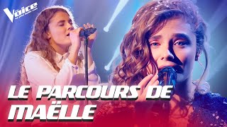 Le Parcours de Maëlle  The Voice 2018 [upl. by Anierdna]