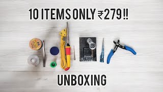 soldering iron kit unboxing [upl. by Gregoire]