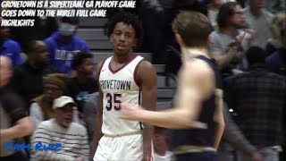 GROVETOWN IS A SUPERTEAM 6A PLAYOFF GAME GOES DOWN TO THE WIRE Full Game Highlights [upl. by Garrott]