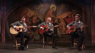 Trio Balkan Strings  Midnight Sun  Ponocno Sunce  TV Hram   Official Video 2017 [upl. by Nawotna]