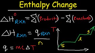 Enthalpy Change of Reaction amp Formation  Thermochemistry amp Calorimetry Practice Problems [upl. by Yllehs]