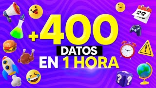 400 datos curiosos que te harán más interesante en 1 HORA ⏰🚀 3 [upl. by Priest]