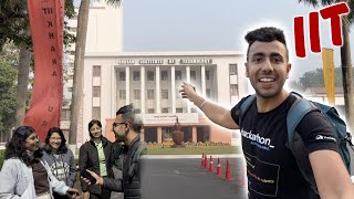 Visiting IIT Kharagpur Freshers Hostel amp Spicy Questions [upl. by Dickman976]