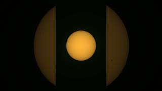 Short Live Cloudy observation of Sun with a Vespera smart telescope 1492024 astro [upl. by Meehsar335]