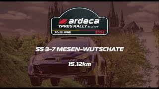 Ardeca Ypres Rally 2024  SS 37 MesenWijtschate [upl. by Beeck649]