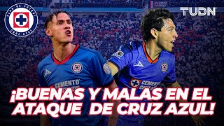 ¡BUENAS Y MALAS 🚂 Desapareció Antuna pero salen nuevos goleadores en CRUZ AZUL  TUDN [upl. by Ayam]