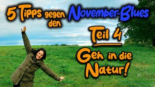 5 Tipps gegen den NovemberBlues 45 Raus in die Natur Wir gehen sammeln probieren und entdecken [upl. by Jaco]