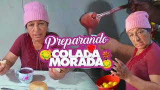 COLADA MORADA A MI MANERA  Señora Marianita [upl. by Sumner]