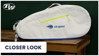 Wilson US Open Team 6 Pack Tennis Bag bright amp white just the right size for the essentials [upl. by Gnagflow]