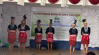 GANA KIL’TANG COVER DANCE COLLEGE FRESHERS MEET FOR BA 1st SEMESTER🥳🥳😱MBACmawsynram😱😱 [upl. by Ecaroh]