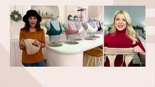 Jockey Set of 2 Matte amp Shine Bralettes on QVC [upl. by Rosecan]